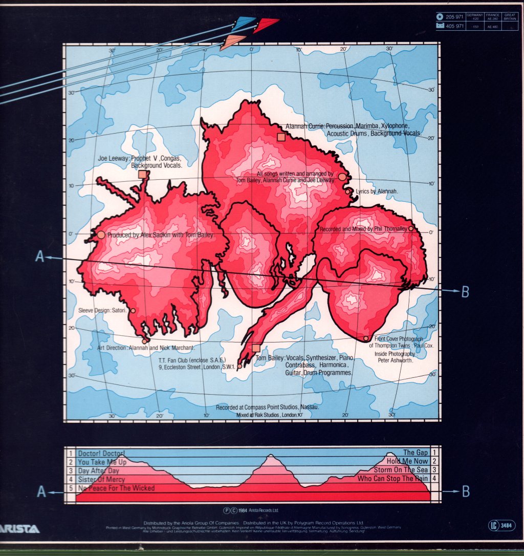 Thompson Twins - Into The Gap - Lp