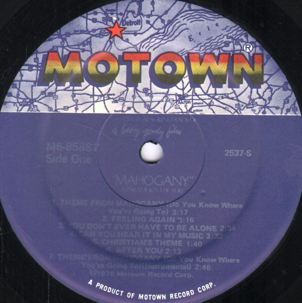 Michael Masser - Mahogany (The Original Soundtrack) - Lp