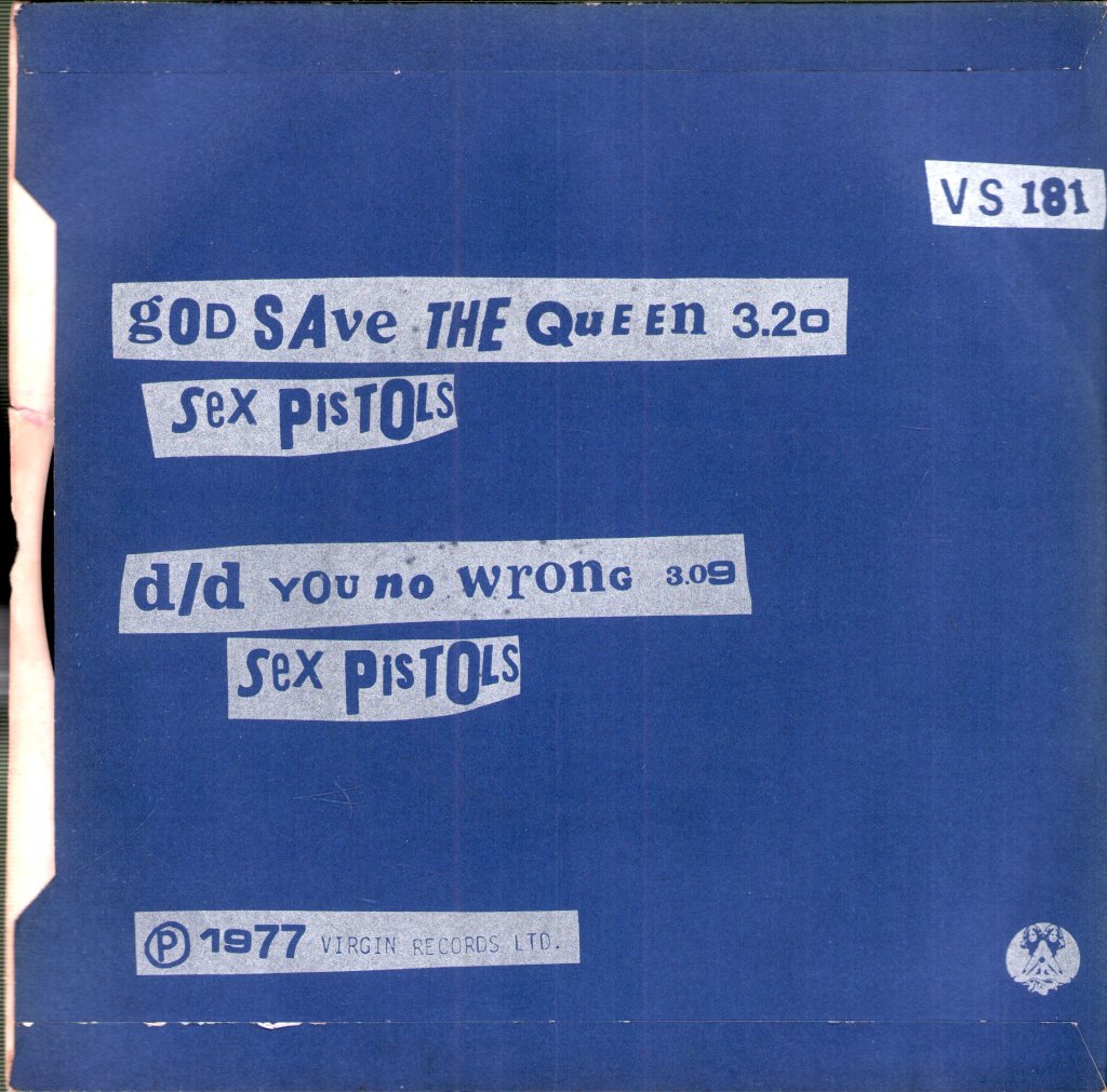 Sex Pistols - God Save The Queen - 7 Inch