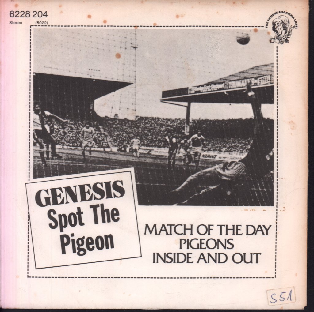 Genesis - Spot The Pigeon - 7 Inch