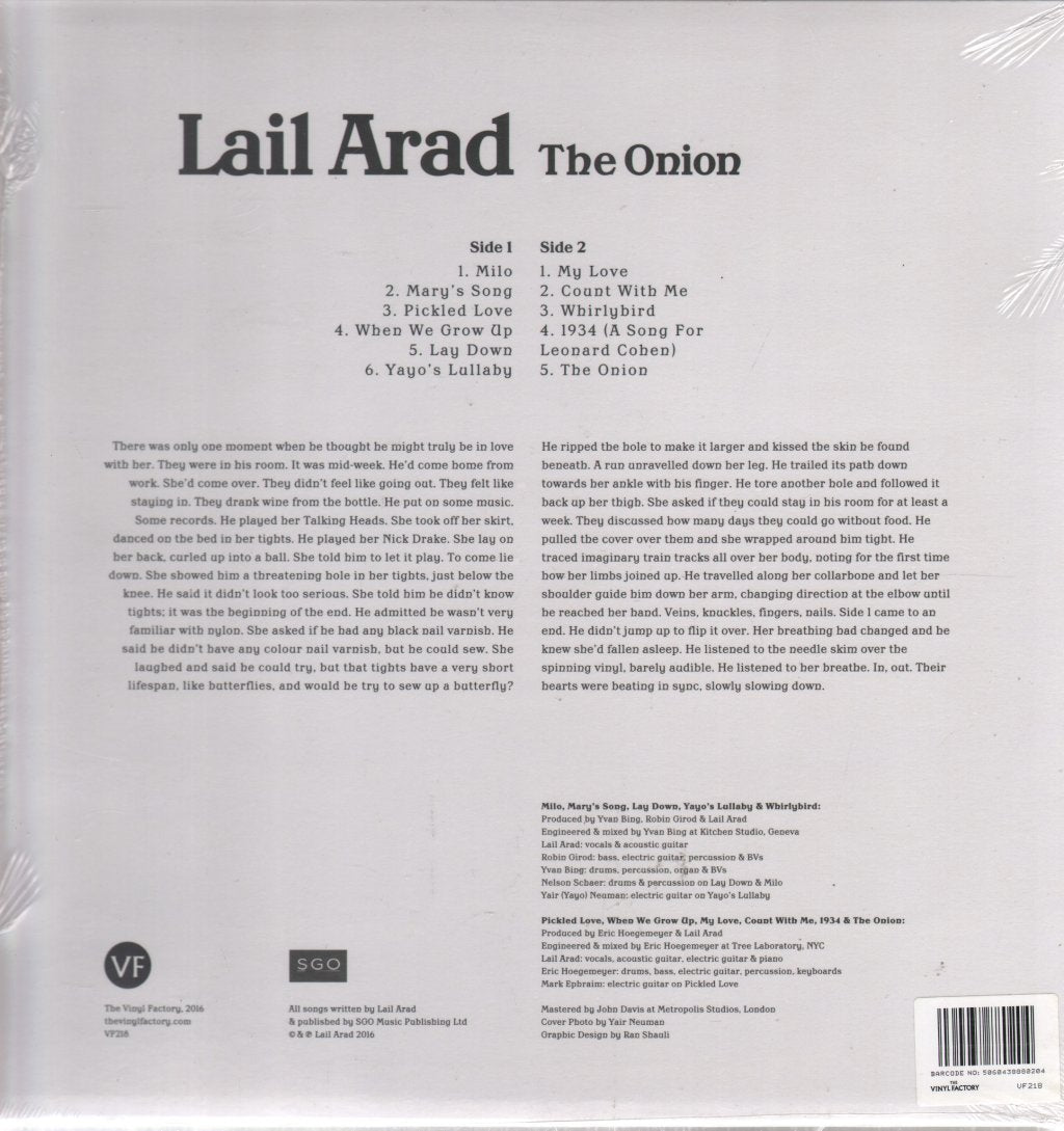 Lail Arad - Onion - Lp