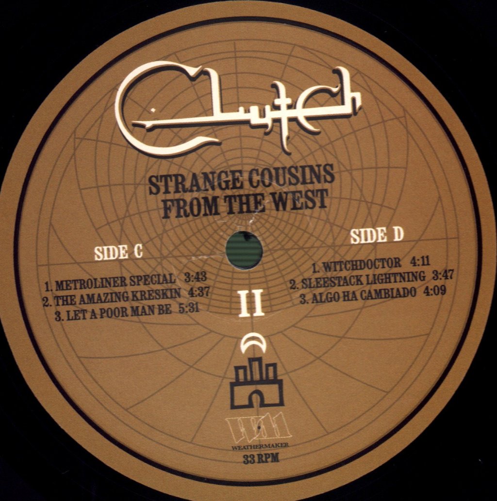 Clutch - Strange Cousins From The West - Double Lp