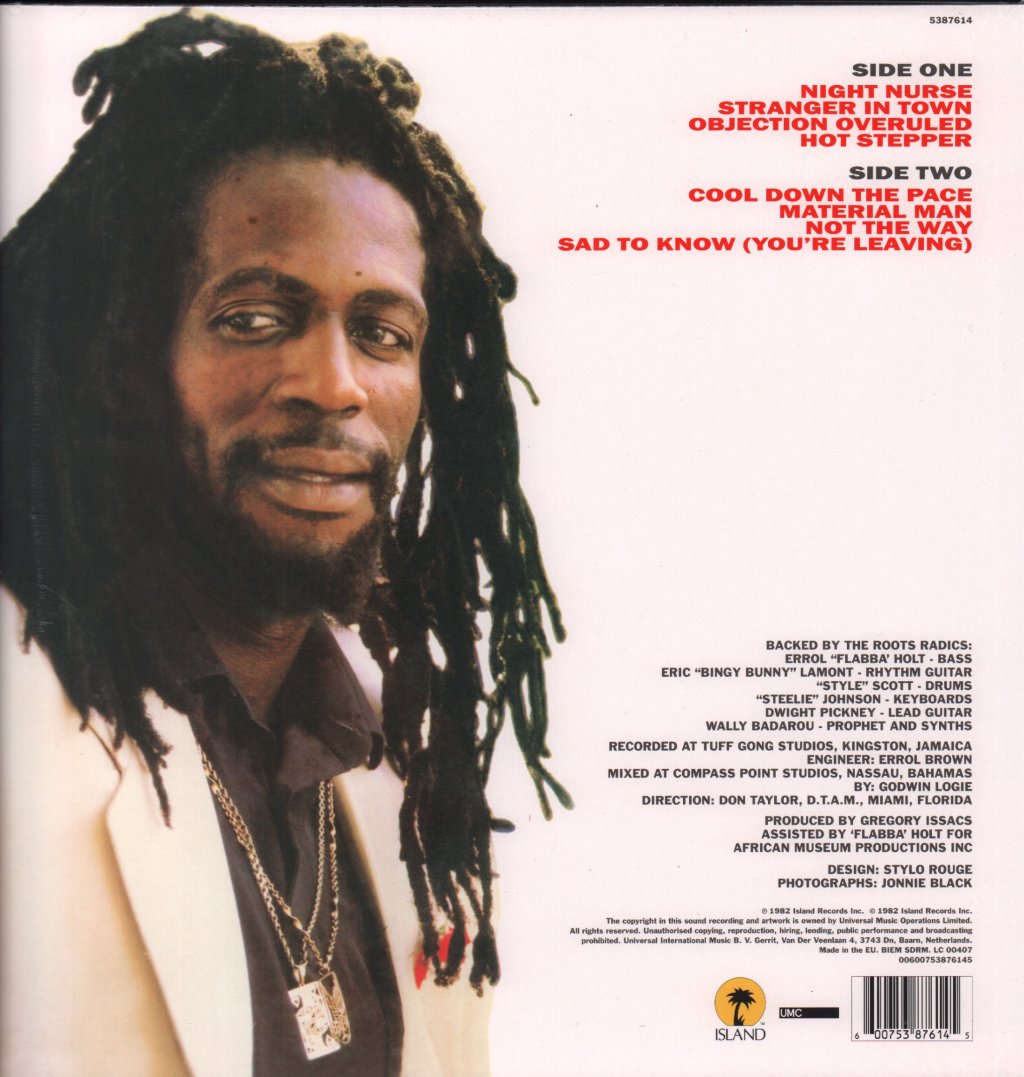 Gregory Isaacs - Night Nurse - Lp
