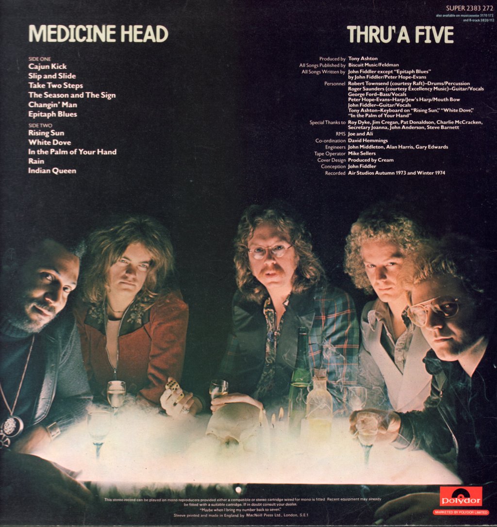 Medicine Head - Thru A Five - Lp