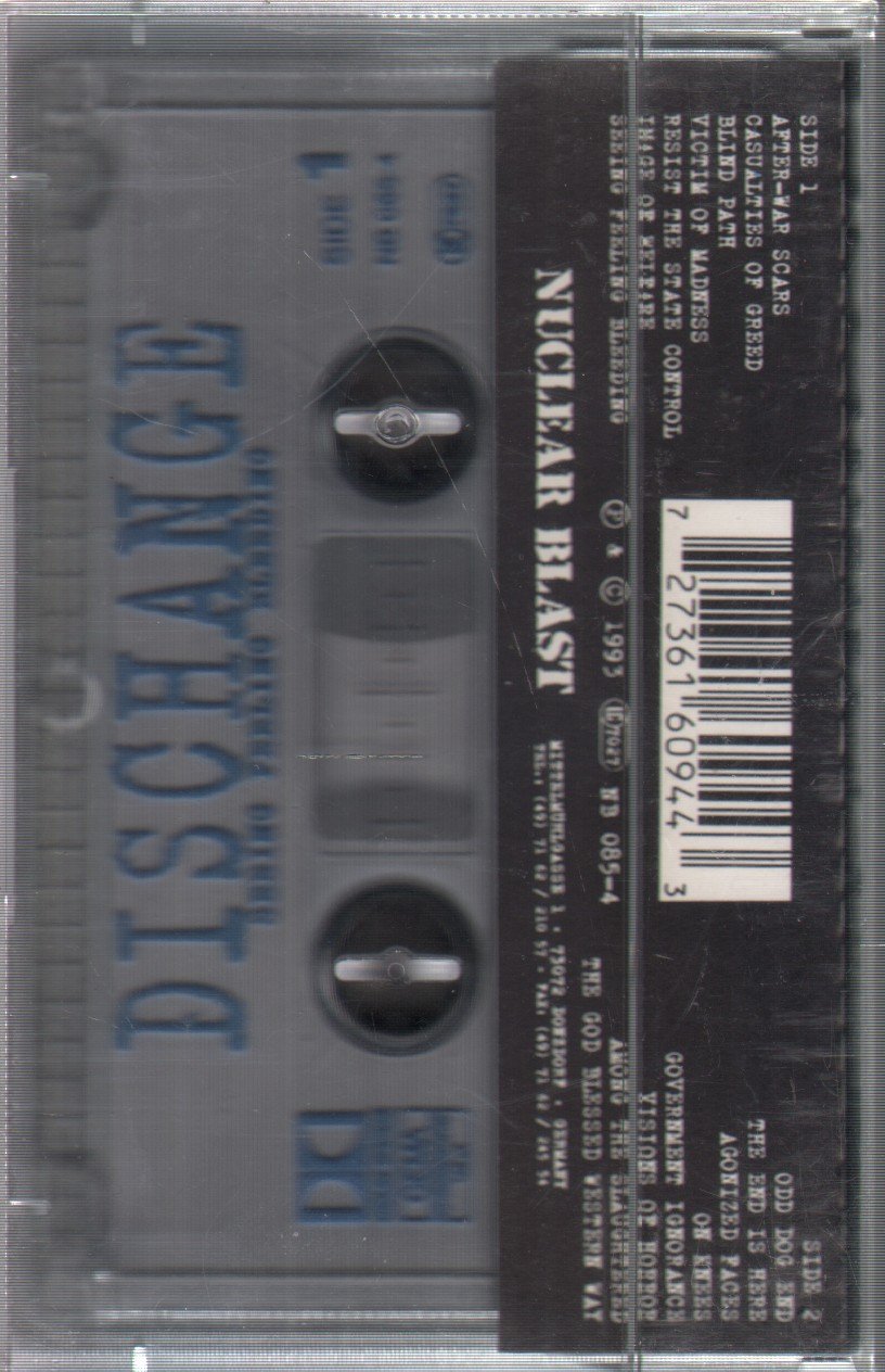Dischange - Seeing Feeling Bleeding - Cassette