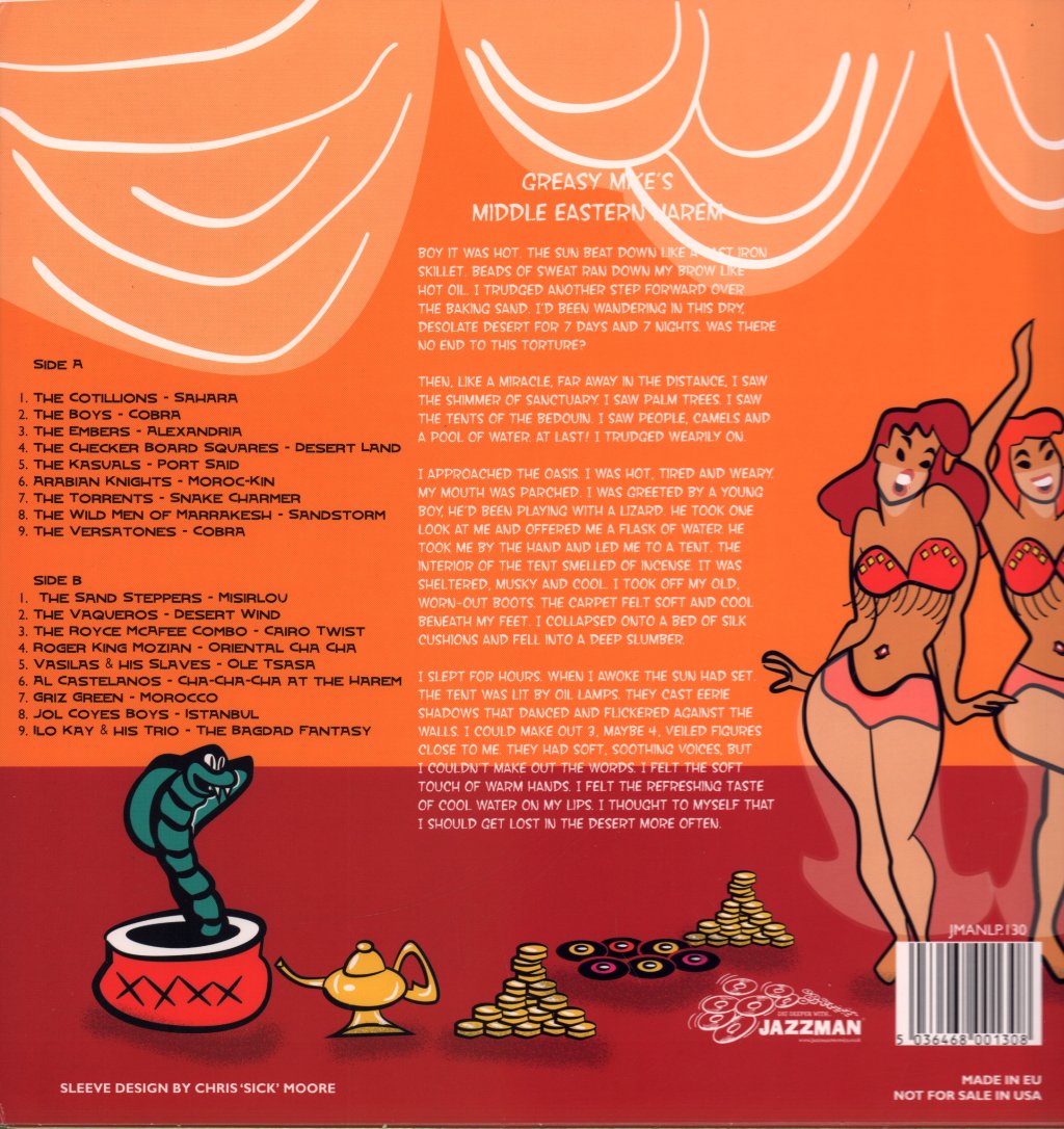 Various Artists - Greasy Mike's Middle Eastern Harem Vol. 3 - Lp