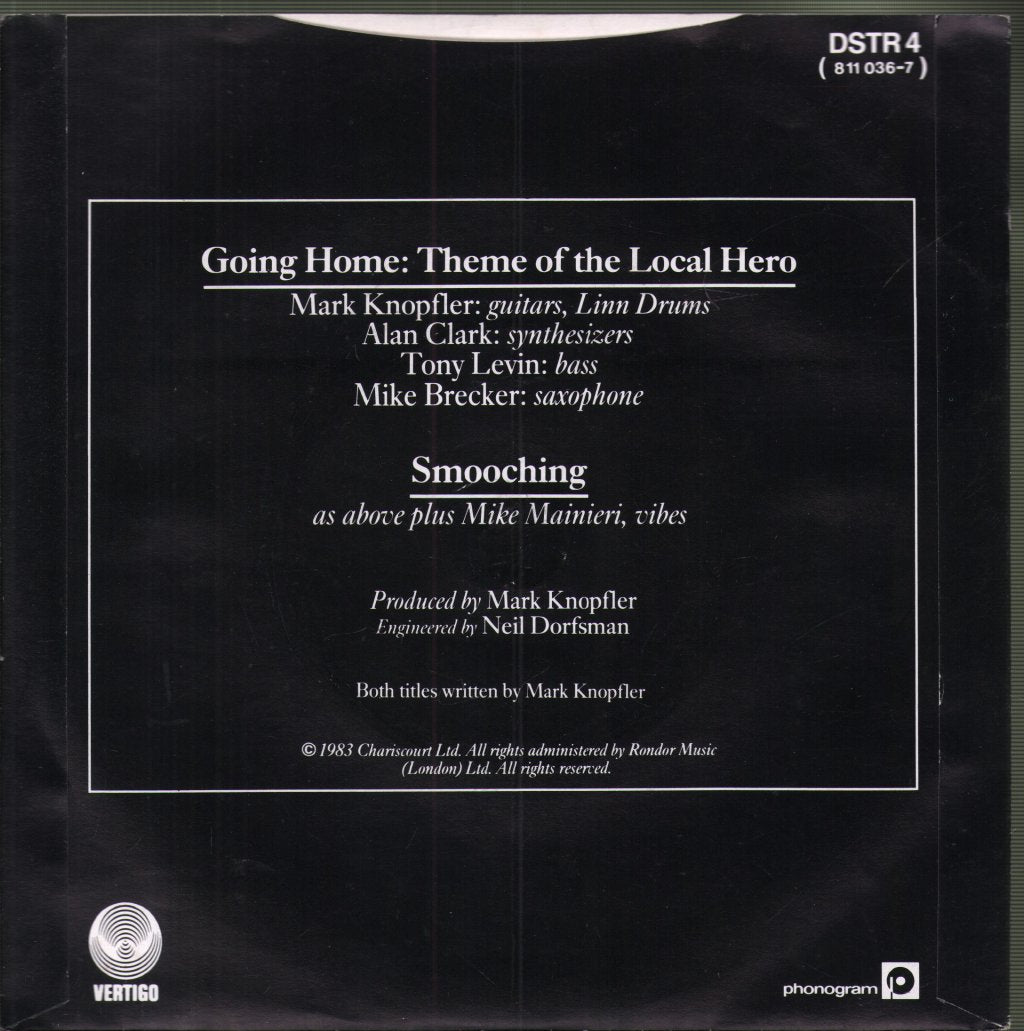 Mark Knopfler - Going Home - 7 Inch