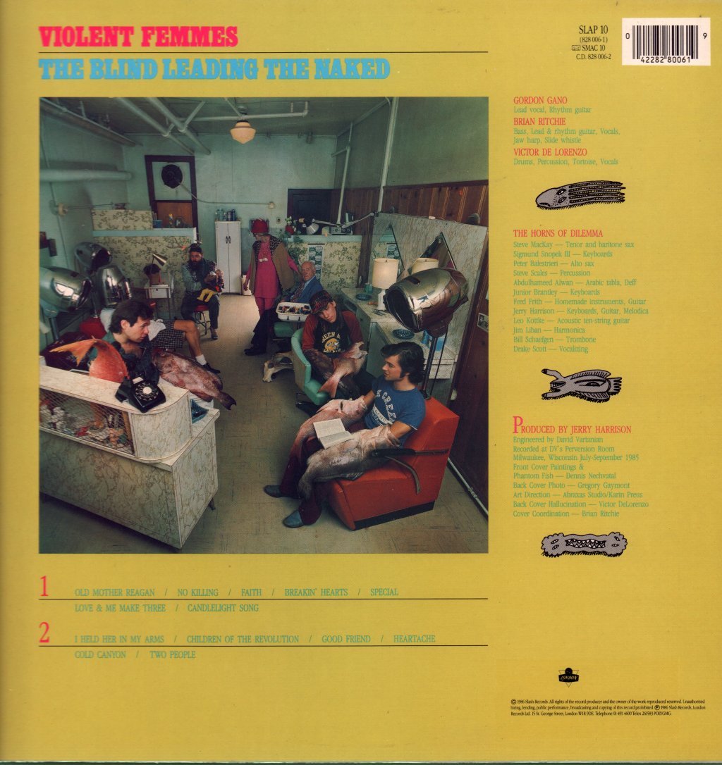 Violent Femmes - Blind Leading The Naked - Lp