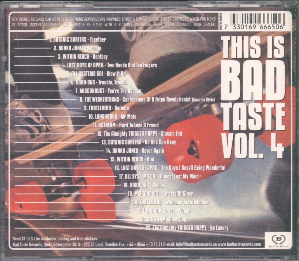 Various Artists - This Is Bad Taste Vol. 4 - Cd