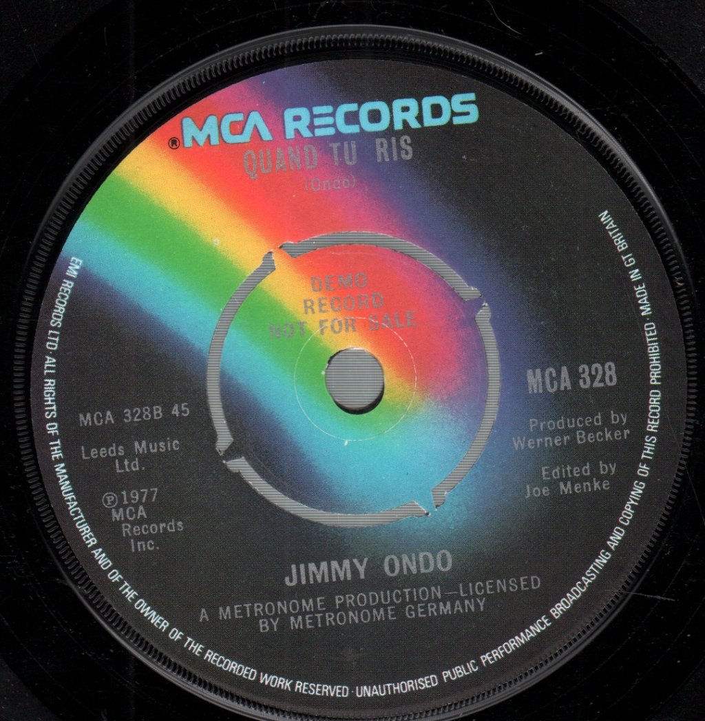Jimmy Ondo - Faisons L'amour - 7 Inch