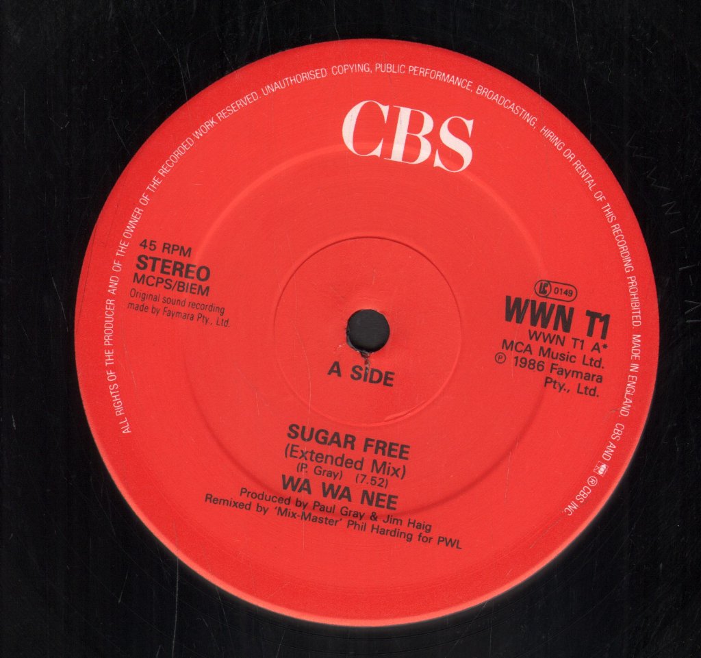 Wa Wa Nee - Sugar Free - 12 Inch