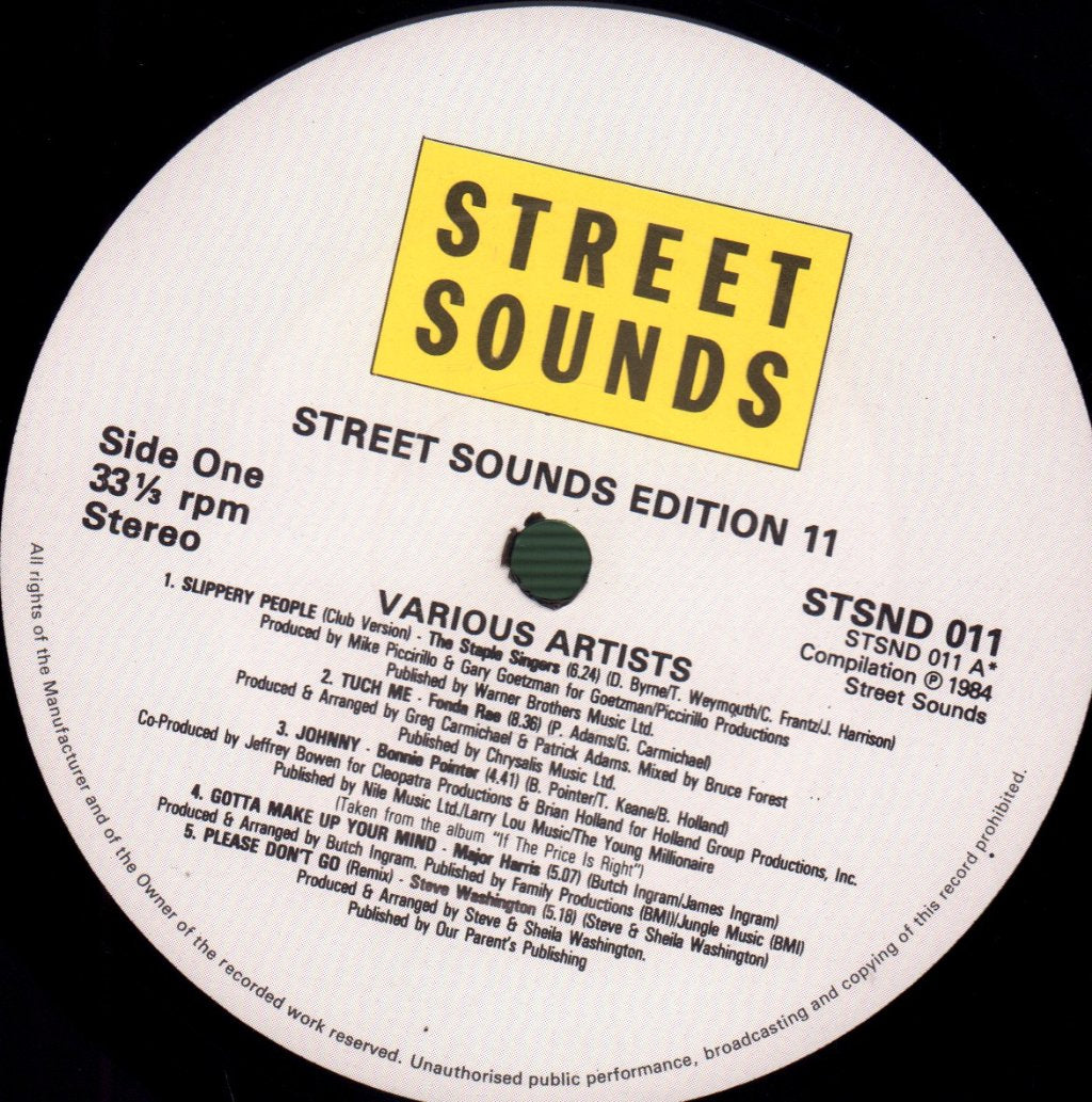 Various Artists - Street Sounds Edition 11 - Lp