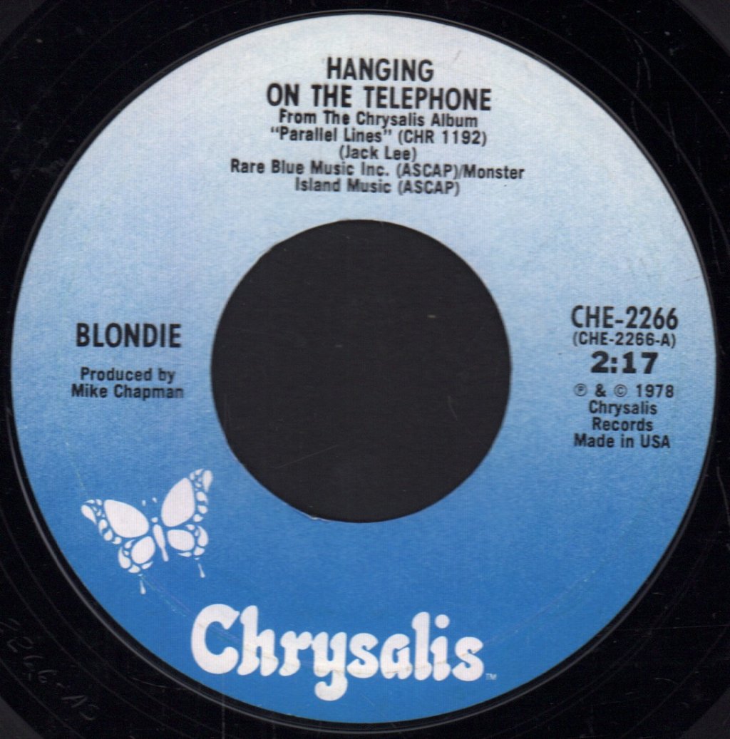 Blondie - Hanging On The Telephone - 7 Inch