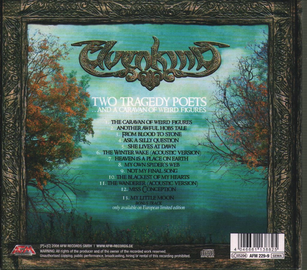 Elvenking - Two Tragedy Poets ...And A Caravan Of Weird Figures - Cd