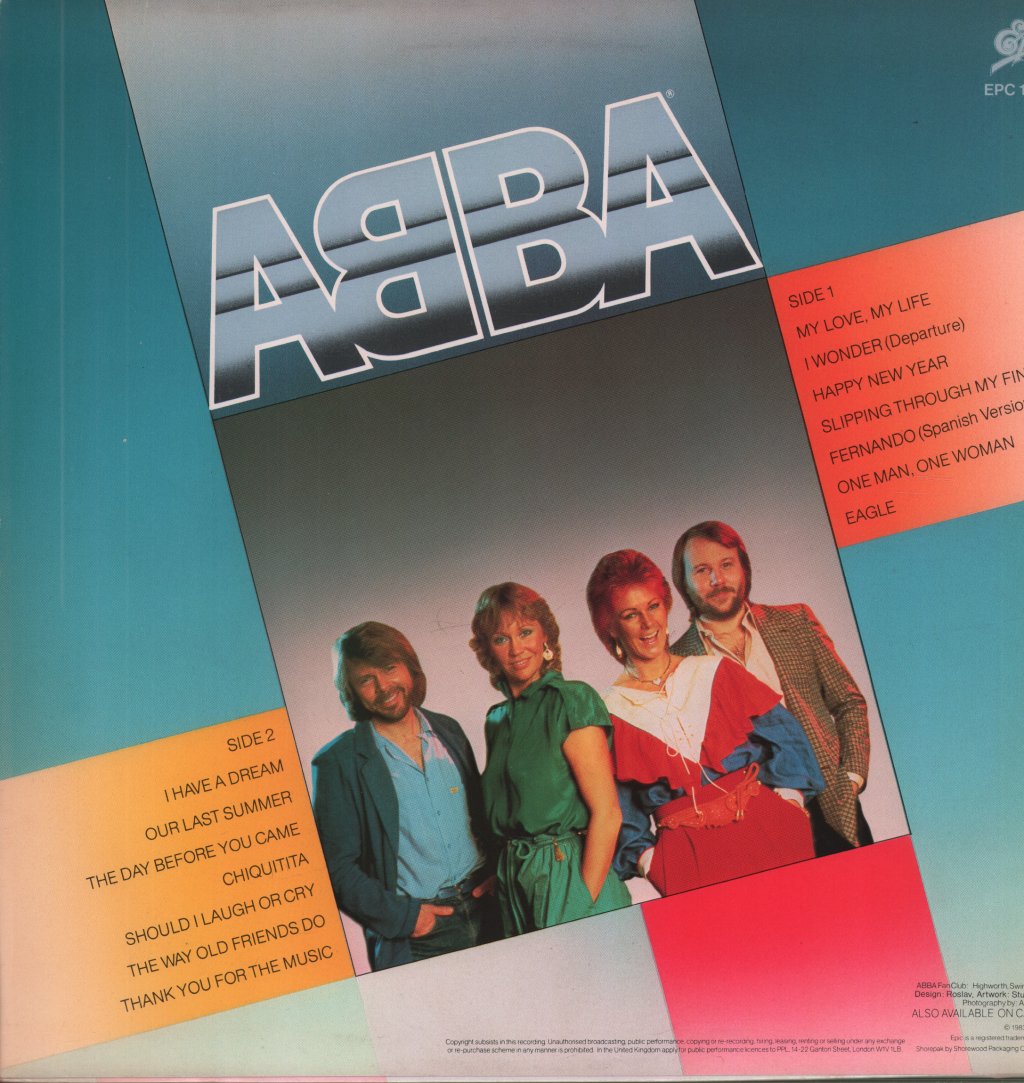 ABBA - Thank You For The Music (A Collection Of Love Songs) - Lp