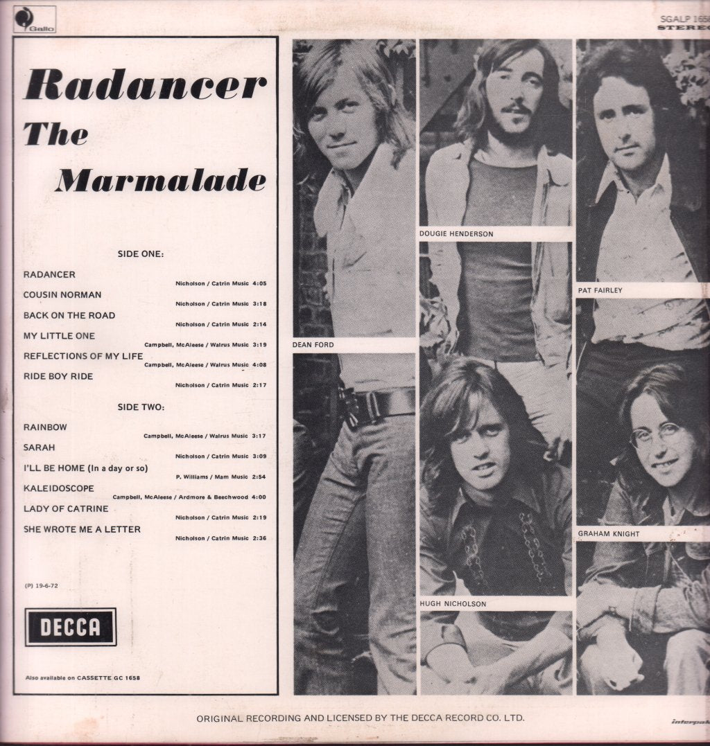 Marmalade - radancer - Lp