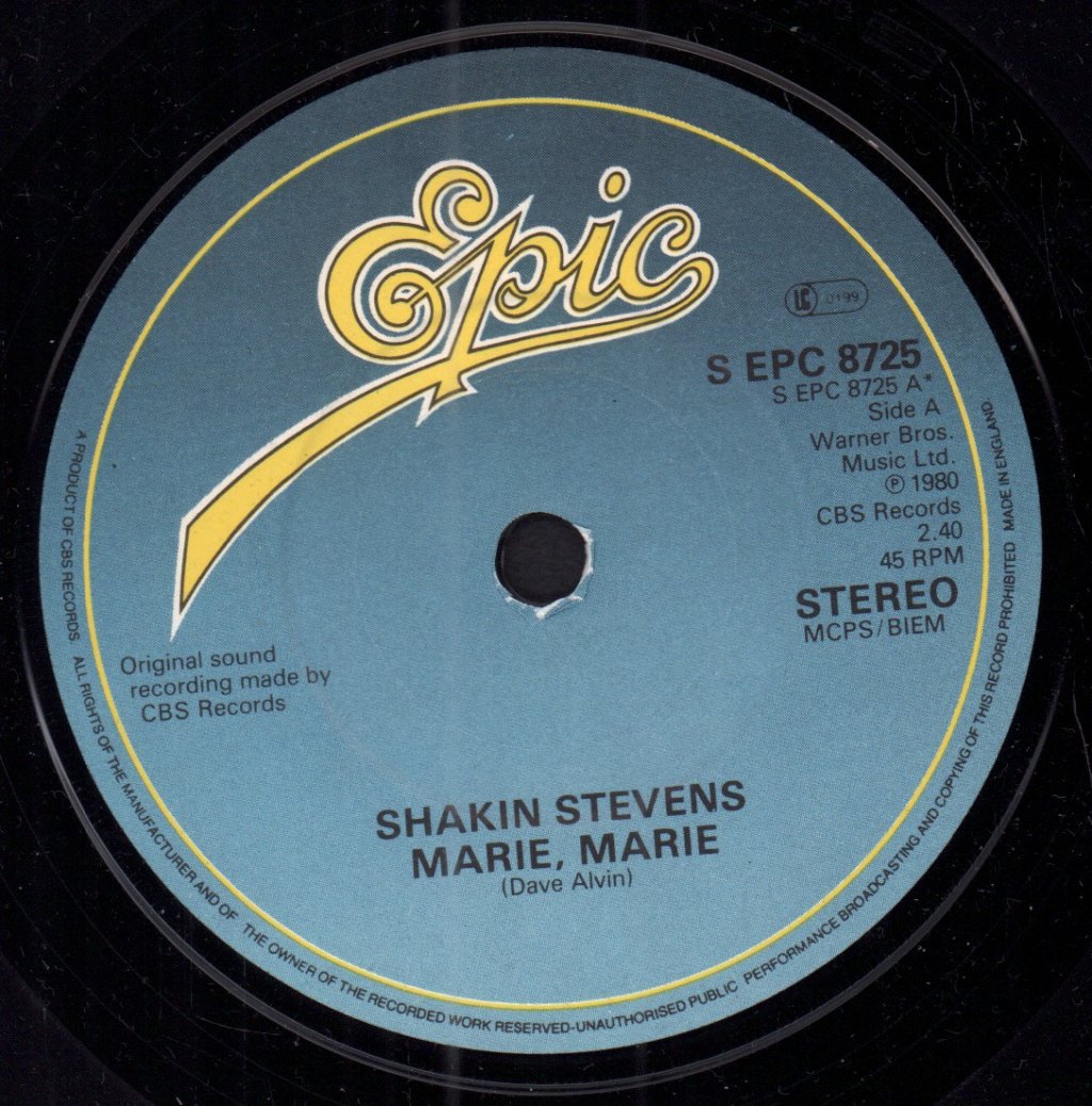 Shakin Stevens - Marie Marie - 7 Inch