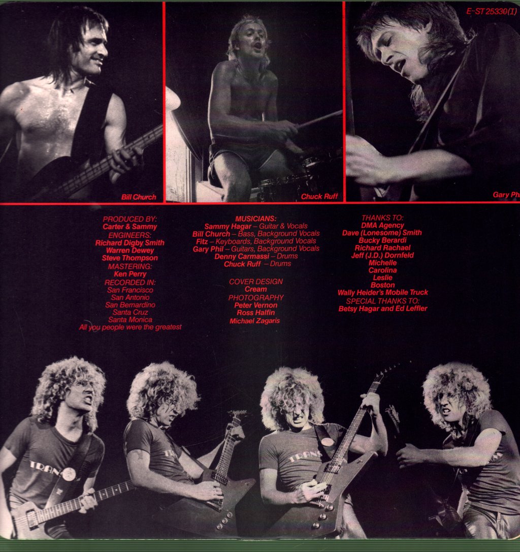 Sammy Hagar - Loud And Clear - Lp