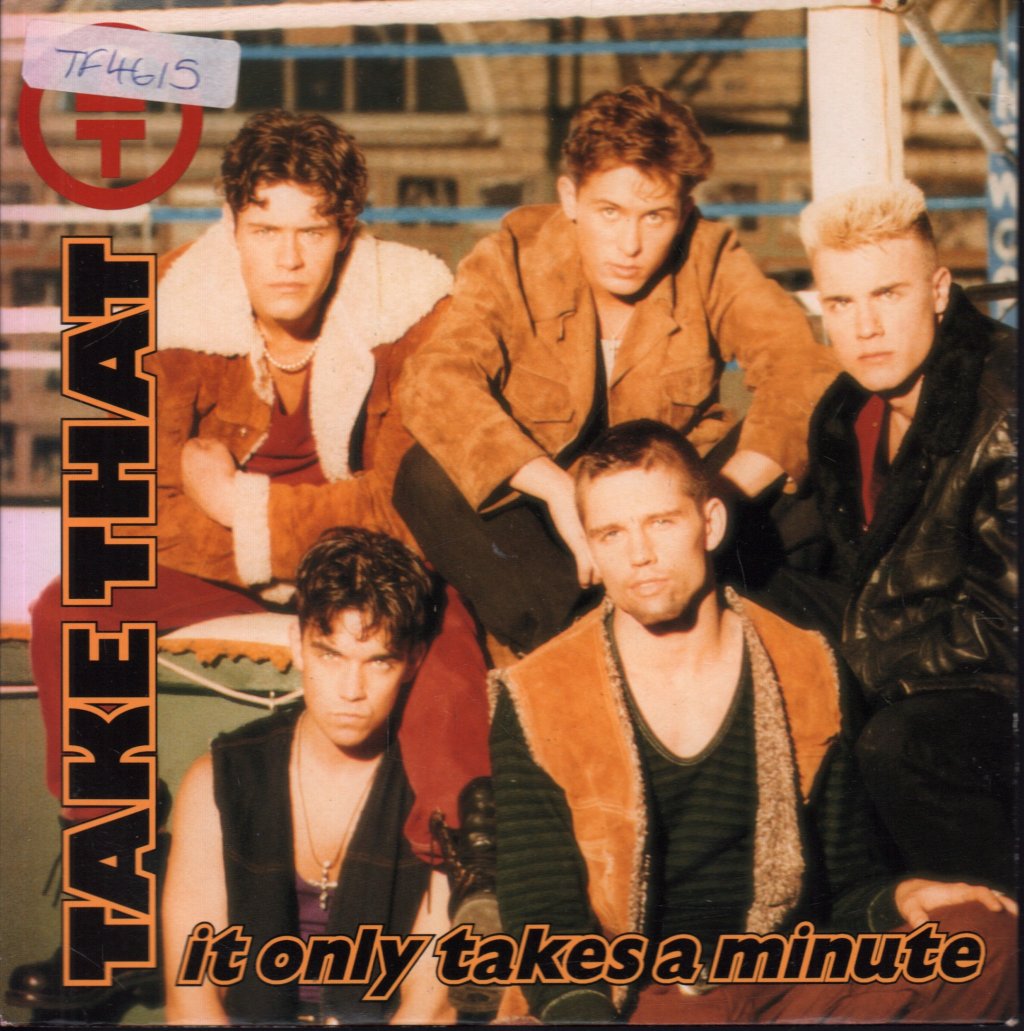 Take That (Boy Band) - It Only Takes A Minute - 7 Inch