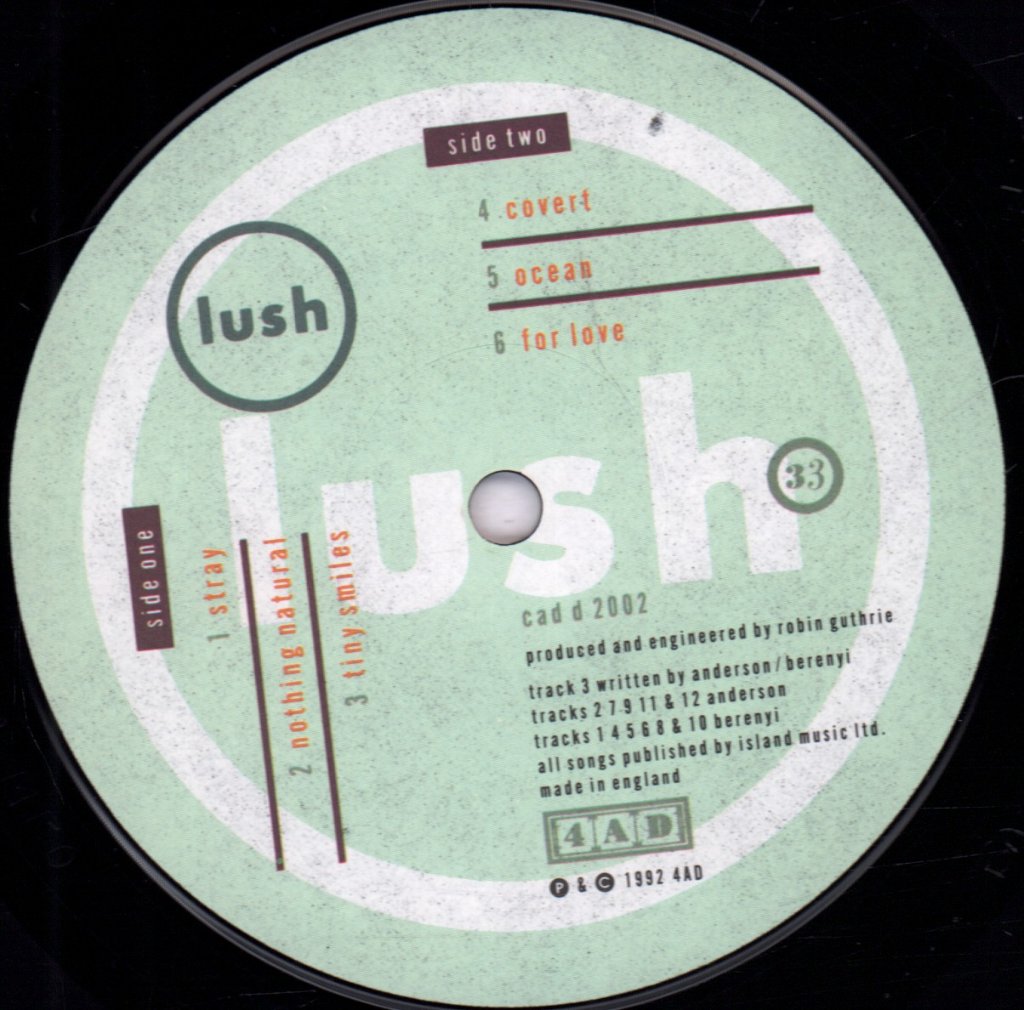 Lush - Spooky - Double 10 Inch