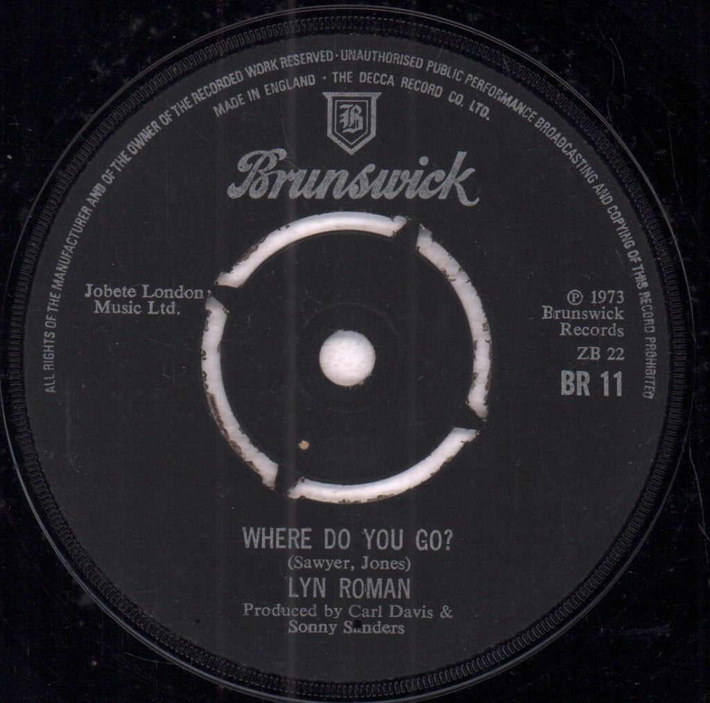 Lyn Roman - Stop I Don't Need No Sympathy - 7 Inch