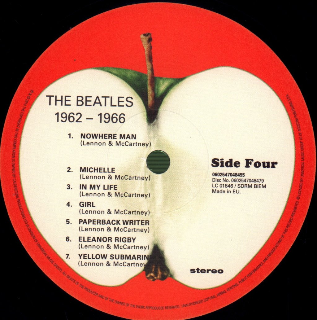 Beatles - 1962-1966 - Double Lp