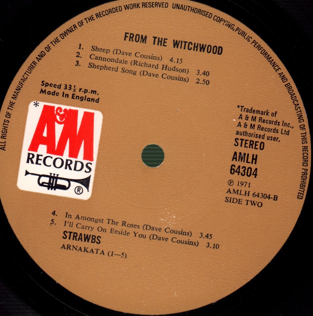 Strawbs - From The Witchwood - Lp
