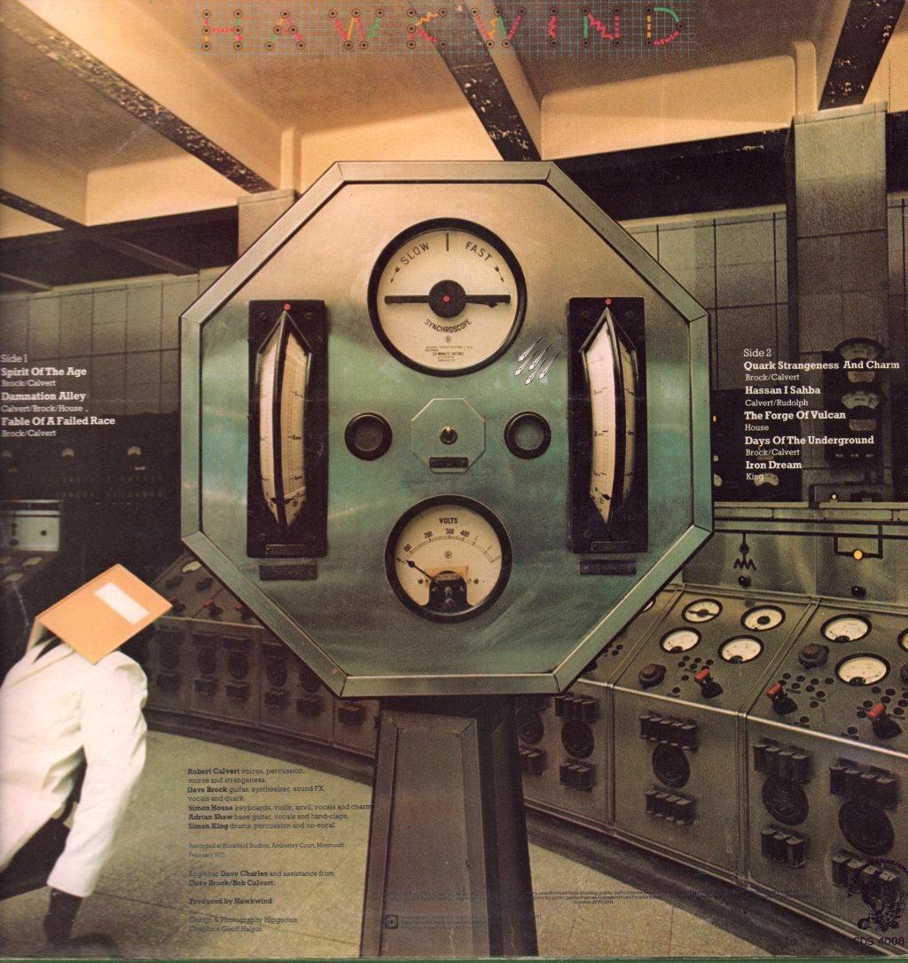 Hawkwind - Quark Strangeness And Charm - Lp