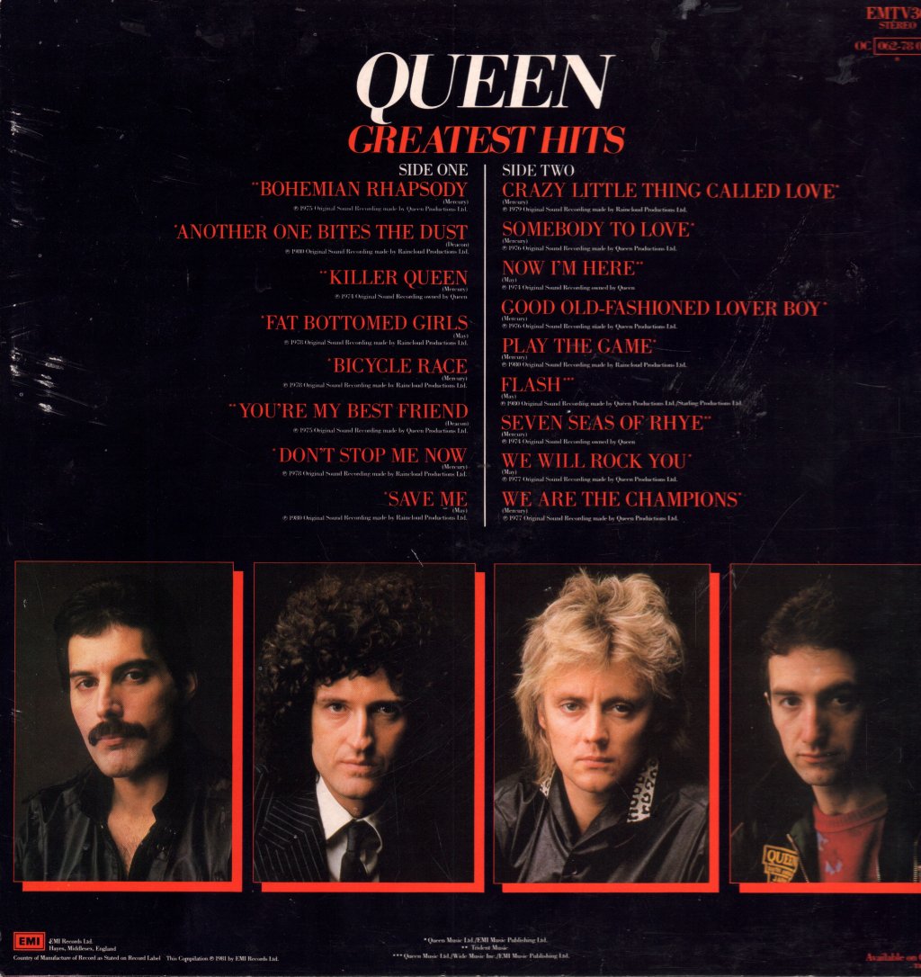 Queen - Greatest Hits - Lp