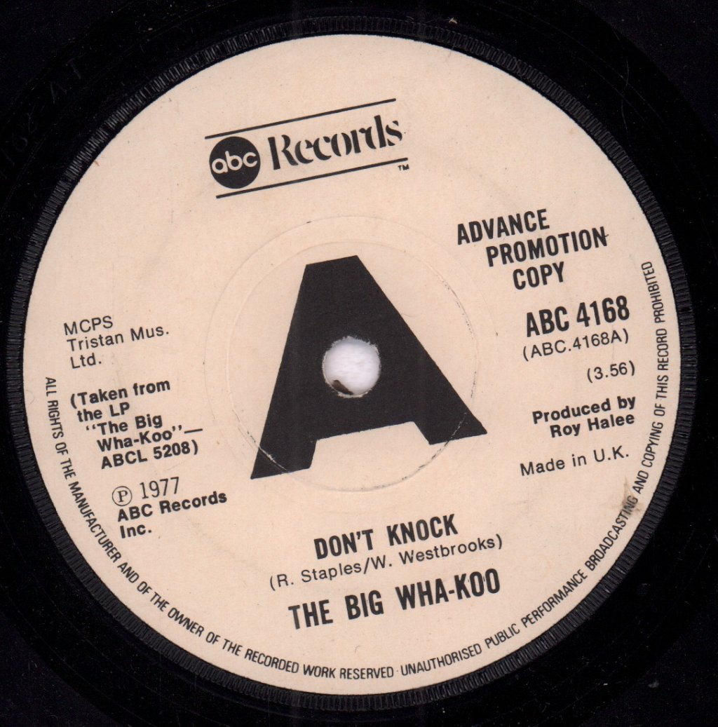 Big Wha-Koo - Don't Knock - 7 Inch