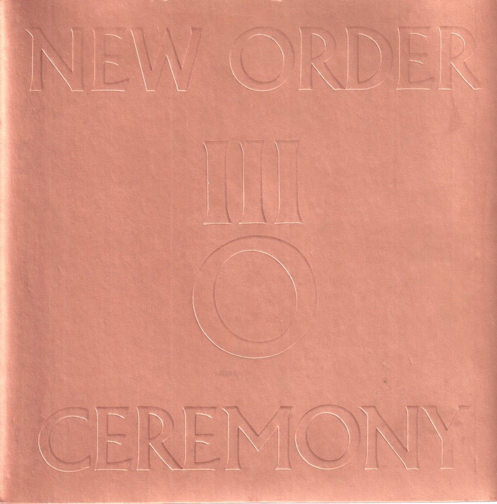 New Order - Ceremony - 7 Inch