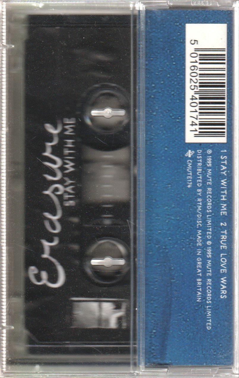 Erasure - Stay With Me - Cassette