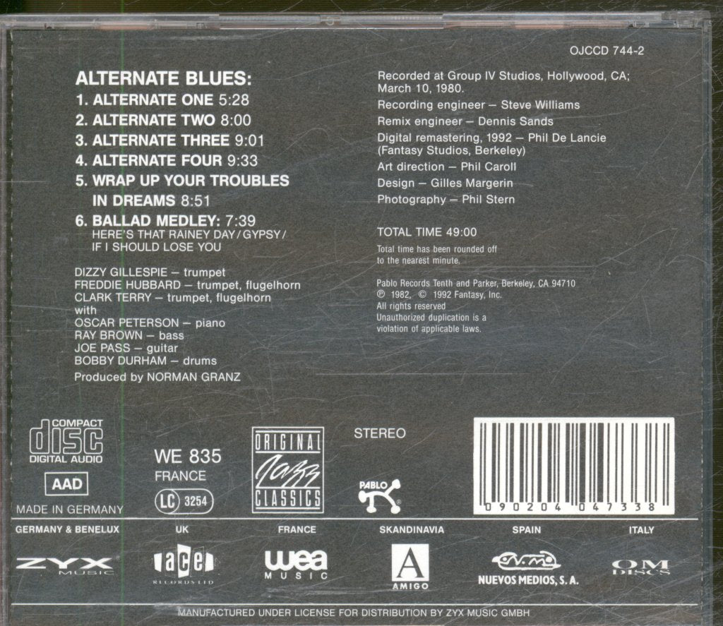 Clark Terry - Alternate Blues - Cd