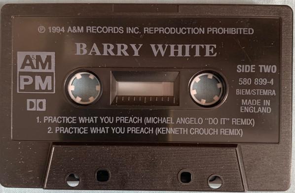Barry White - Practice What You Preach - Cassette