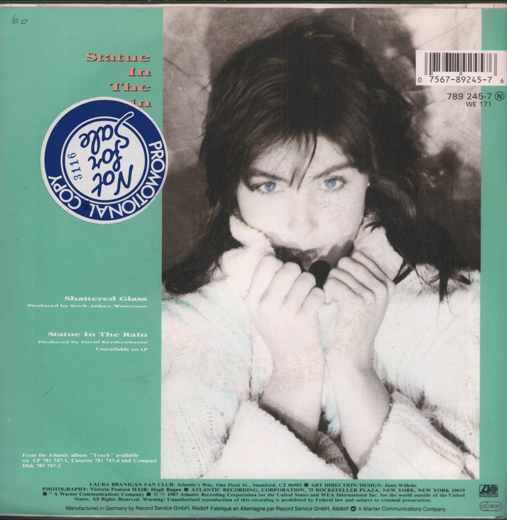 Laura Branigan - Shattered Glass - 7 Inch