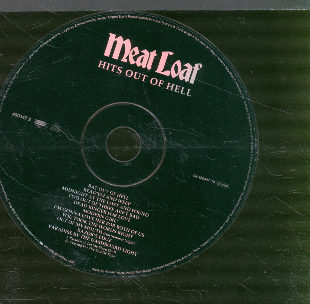 Meat Loaf - Hits Out Of Hell - Cd