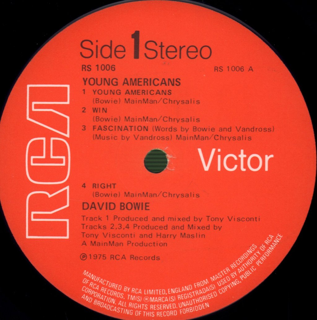 David Bowie - Young Americans - Lp