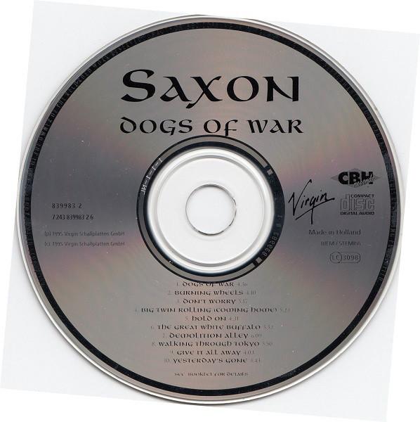 Saxon - Dogs Of War - Cd