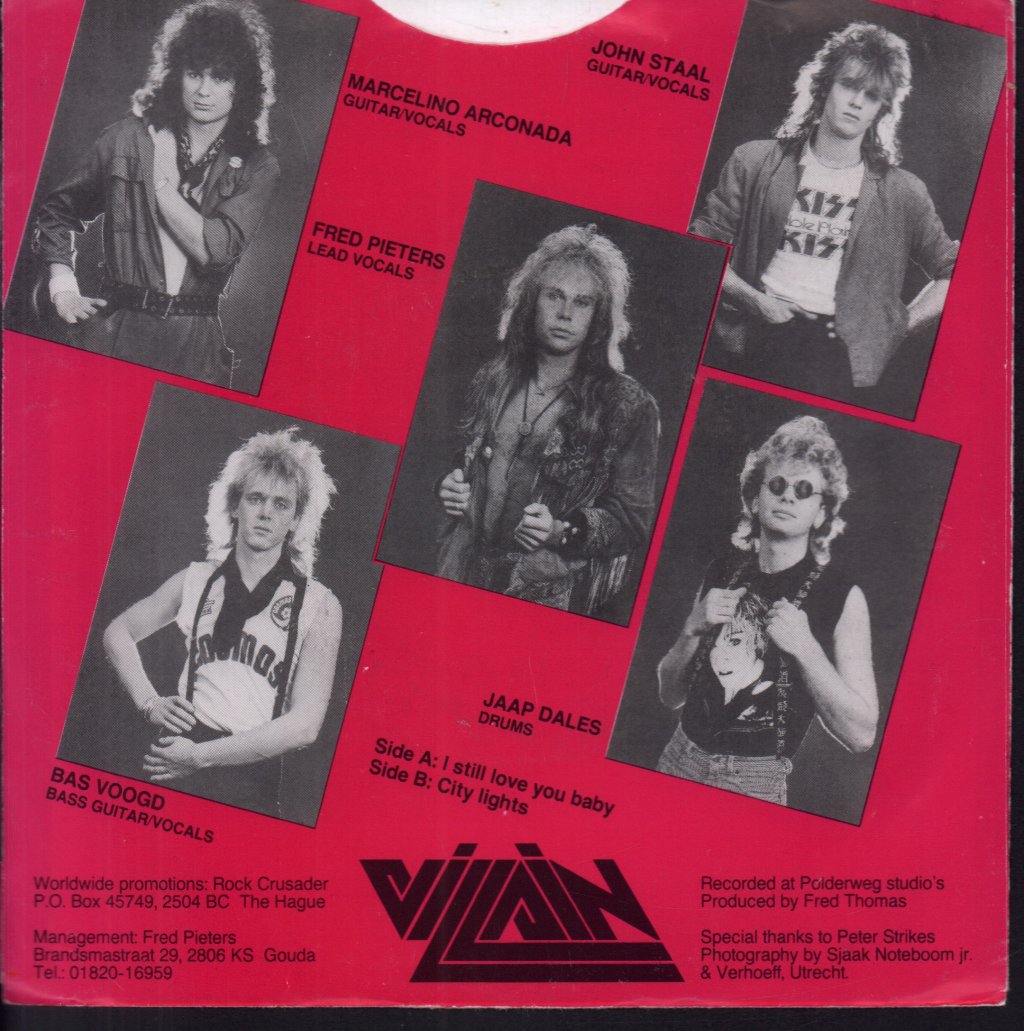 Villain - I Still Love You Baby - 7 Inch