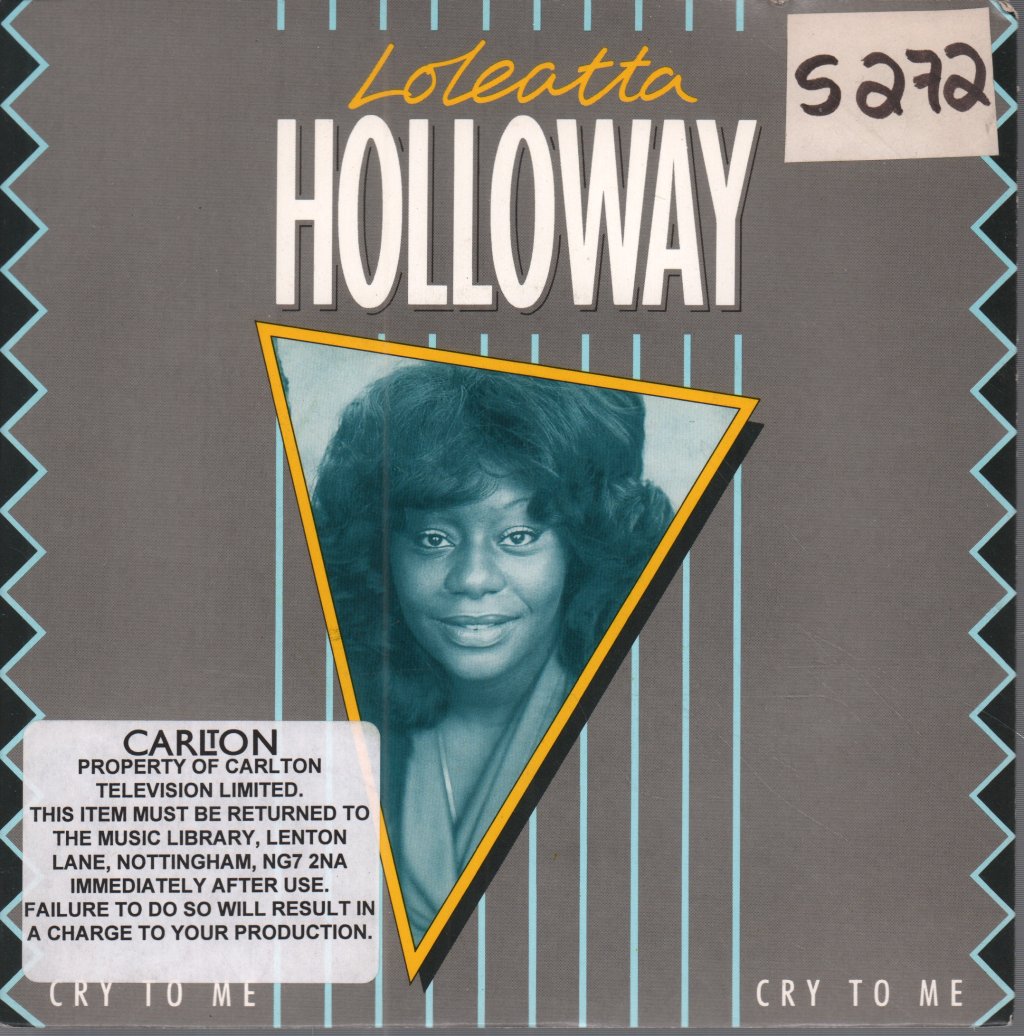Loleatta Holloway - Cry To Me - 7 Inch