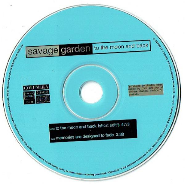 Savage Garden - To The Moon And Back - Cd