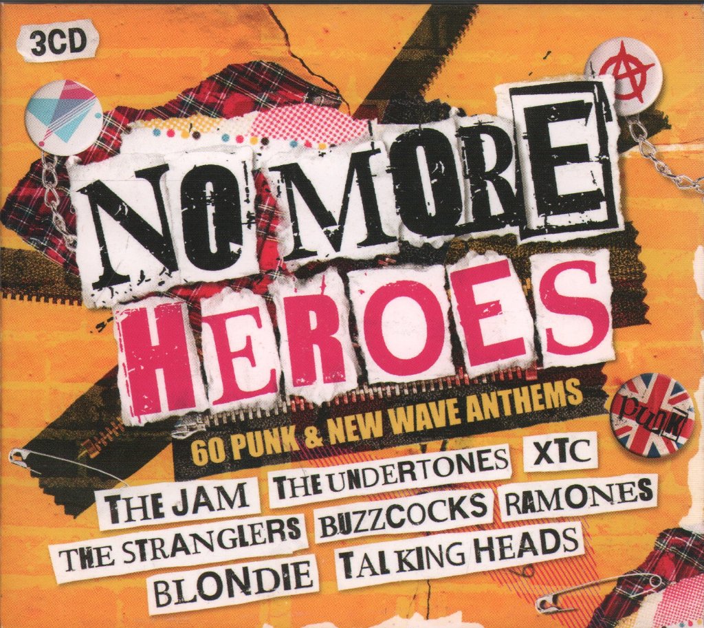 Various Artists - No More Heroes - 60 Punk & New Wave Anthems - Cd Set