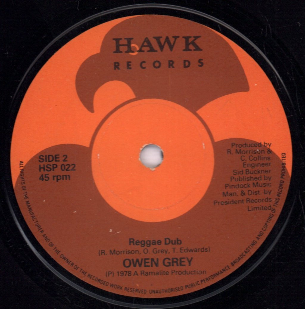 Owen Grey - This Is Reggae - 7 Inch
