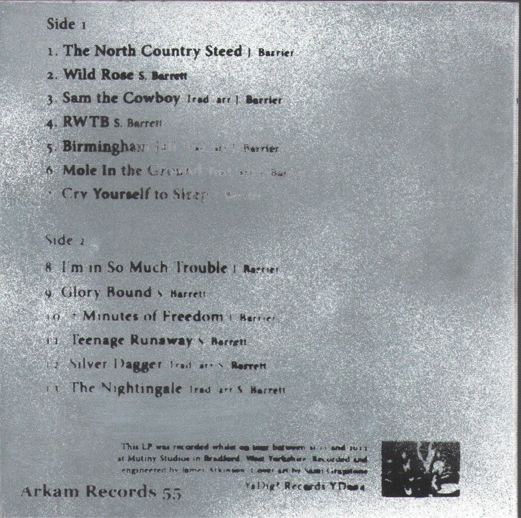 James The Fang And Serious Sam Barrett - North Country Steed - Cd