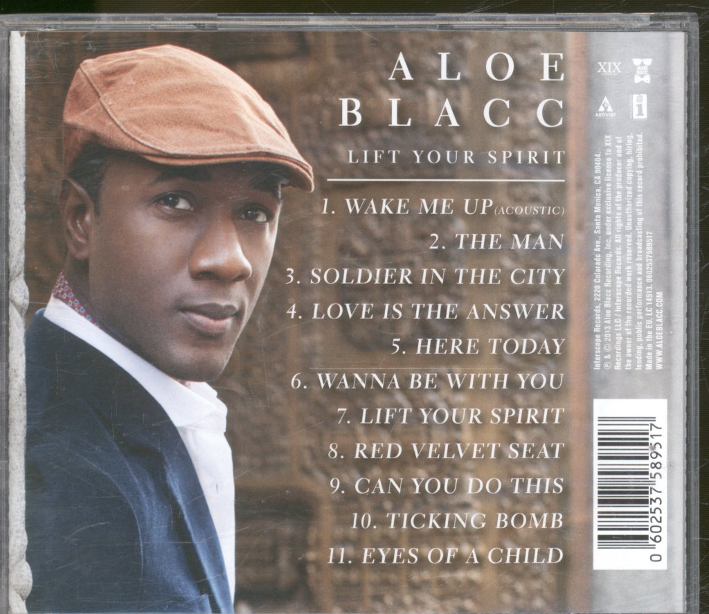Aloe Blacc - Lift Your Spirit - Cd