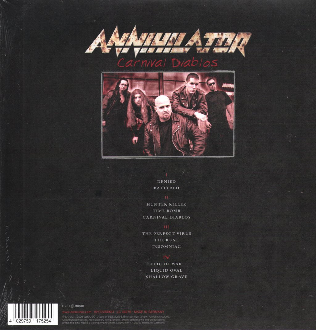 Annihilator - Carnival Diablos - Double Lp