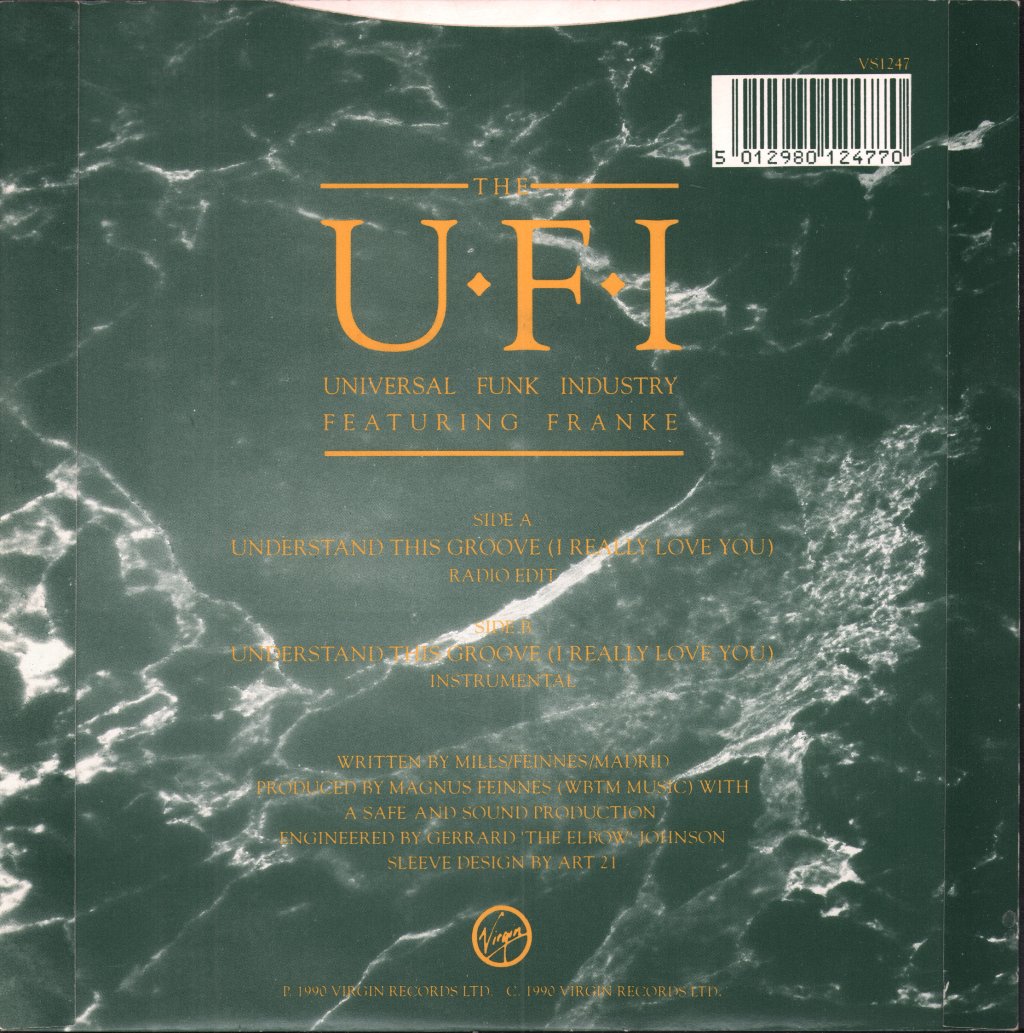 Universal Funk Industry - Understand The Groove (I Really Love You) - 7 Inch