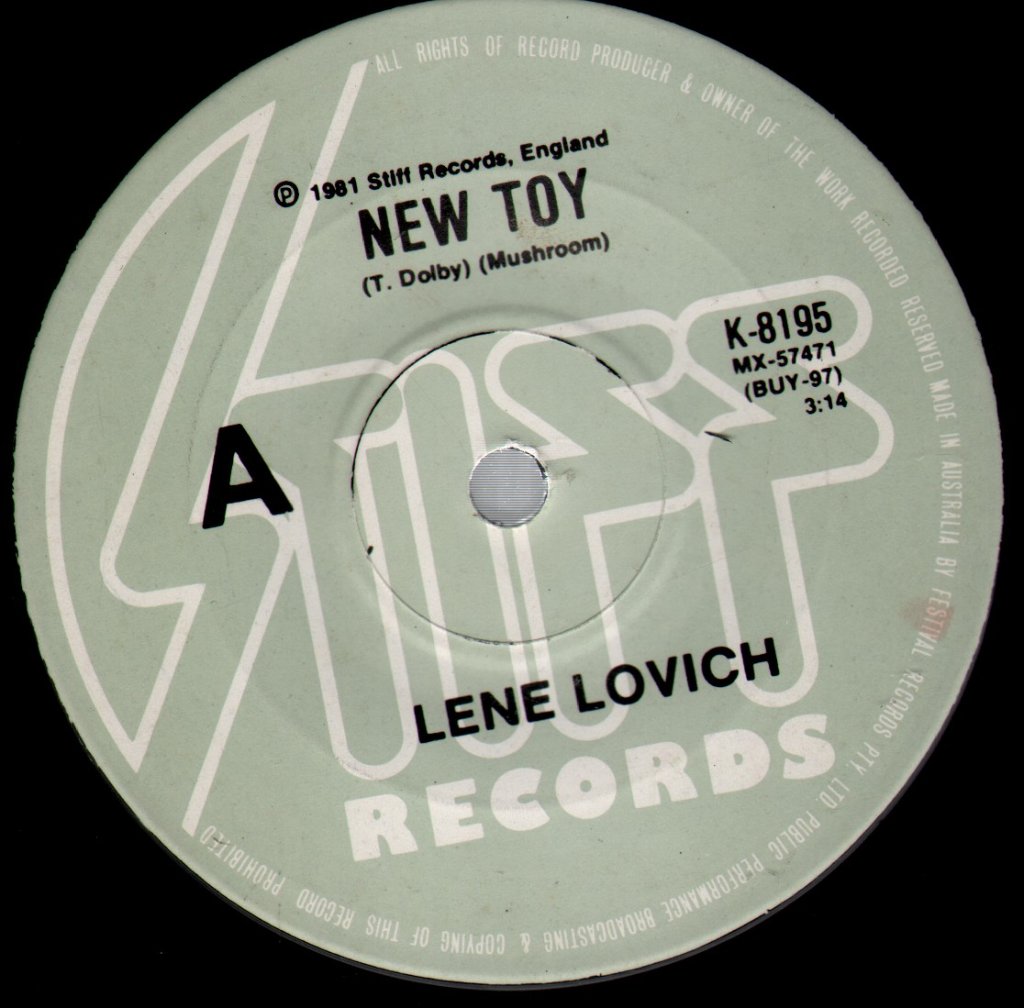 Lene Lovich - New Toy - 7 Inch