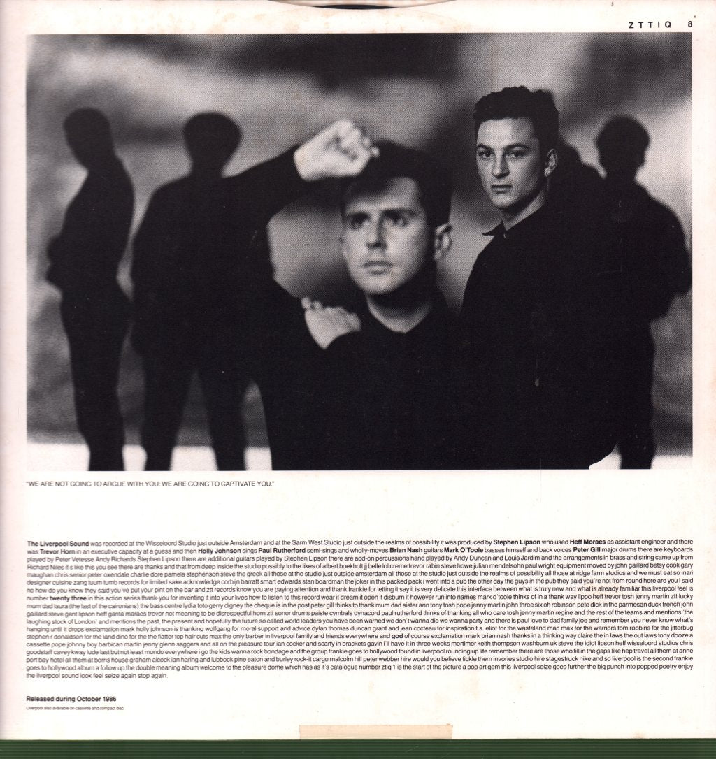 Frankie Goes To Hollywood - Liverpool - Lp