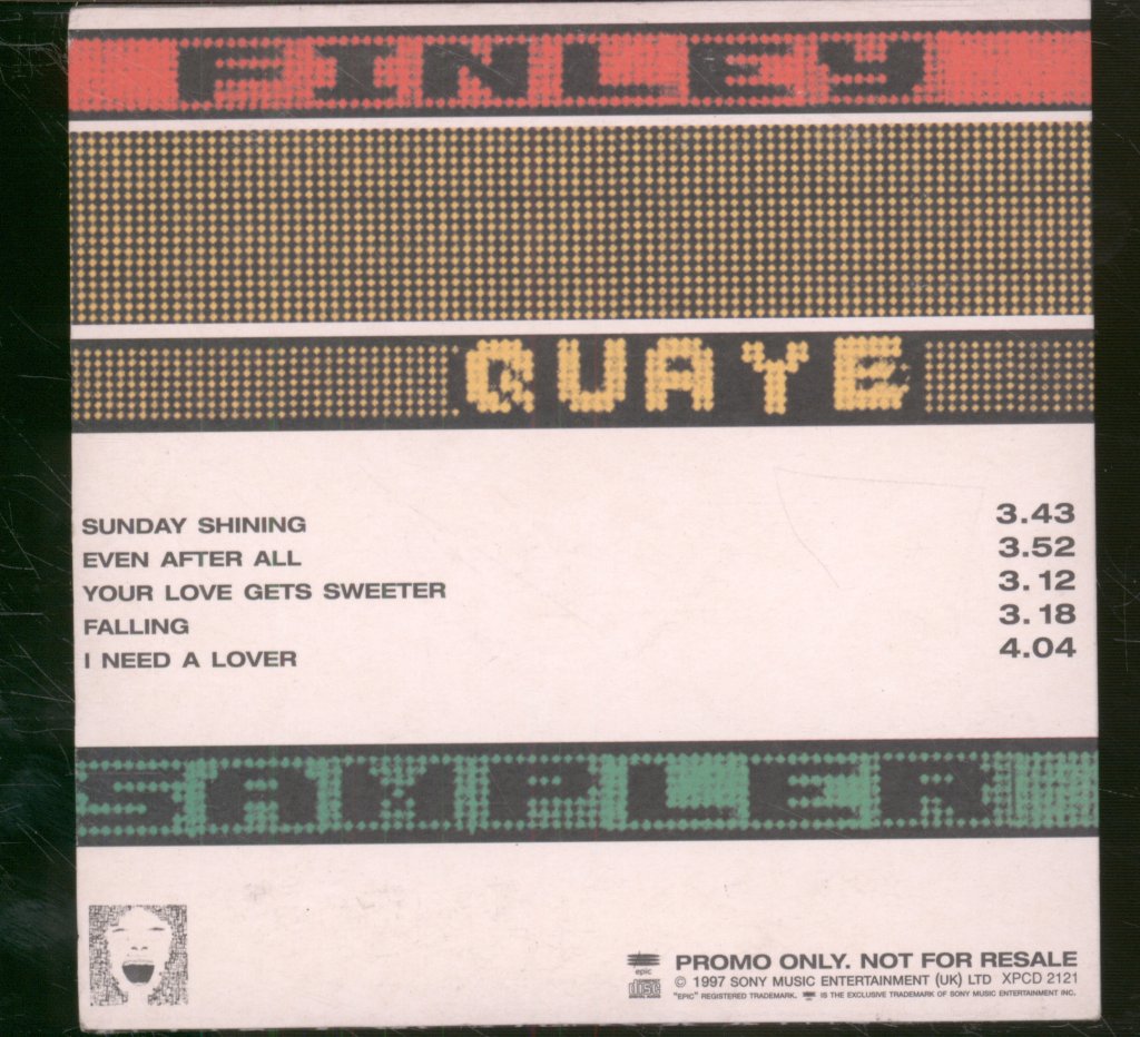 Finley Quaye - Finley Quaye - Sampler - Cd